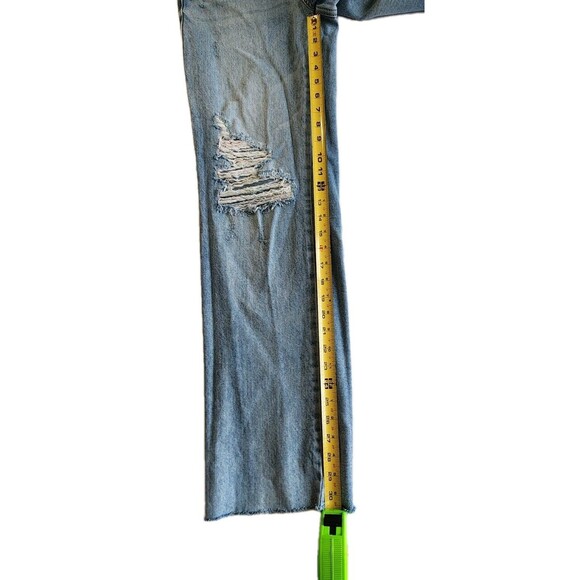 Judy Blue Women’s Jeans Size 0 / 24 Distressed Straight Leg 00s Vintage Wash - Picture 16 of 16